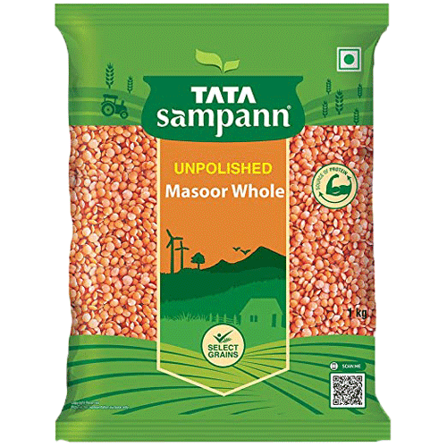 Tata Sampann Unpolished Masoor Dal, Whole